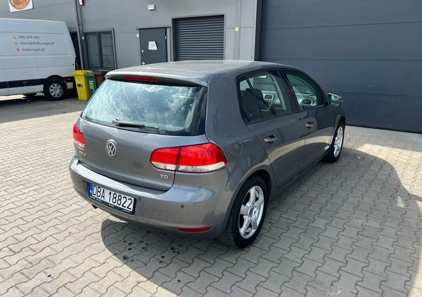 Volkswagen Golf cena 24900 przebieg: 223837, rok produkcji 2012 z Wrocław małe 211